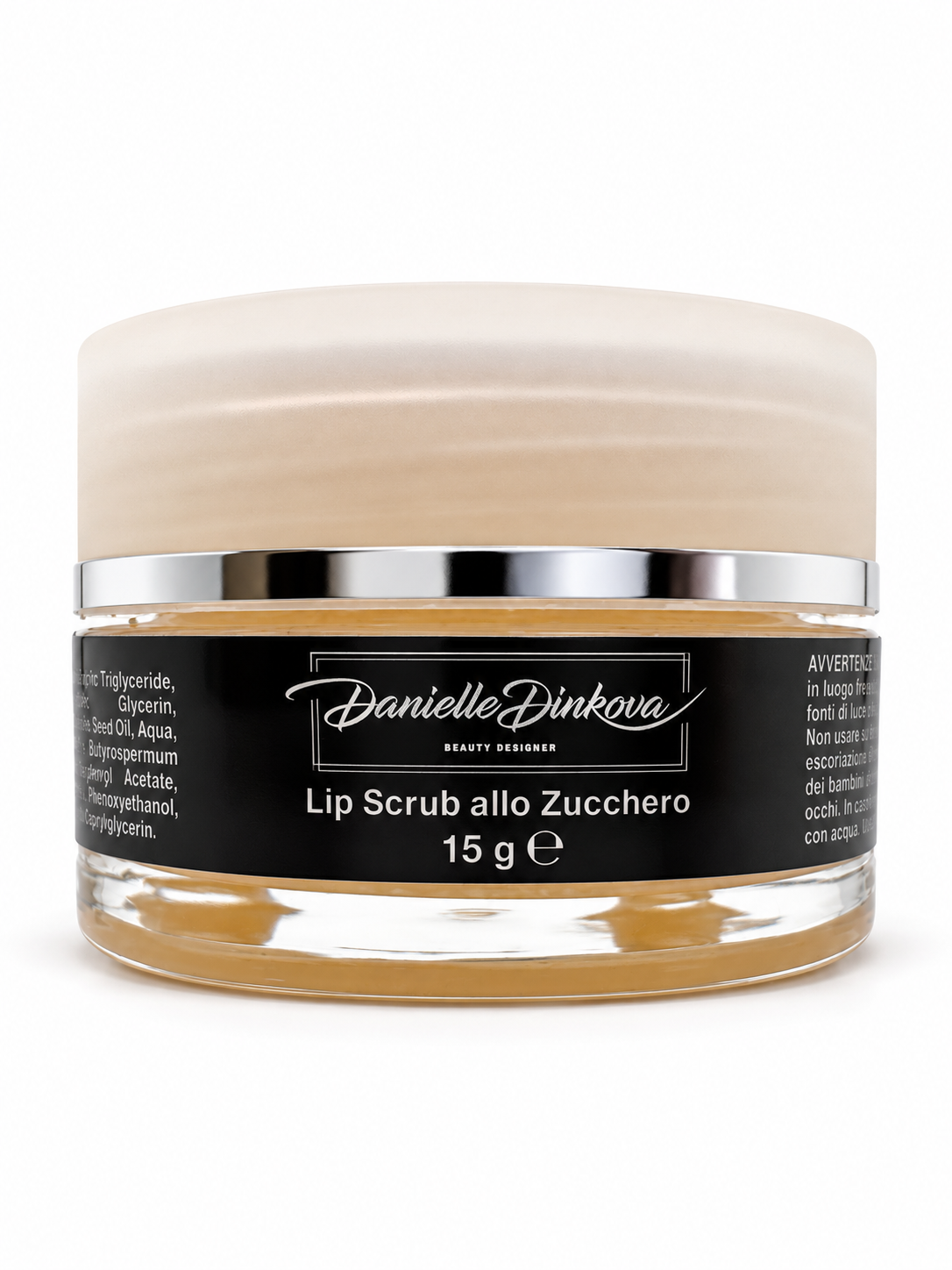 Lip Scrub allo Zucchero, confezione 15 g